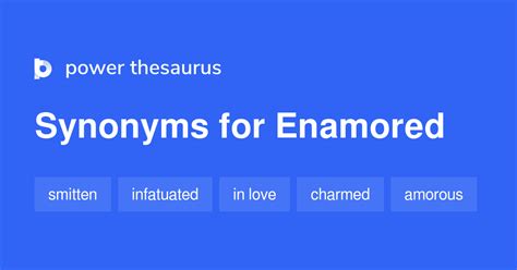 synonym enamored